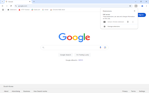 Genian Chrome Extension from Chrome web store to be run with OffiDocs Chromium online Genian Chrome Extension from Chrome web store to be run with OffiDocs Chromium online