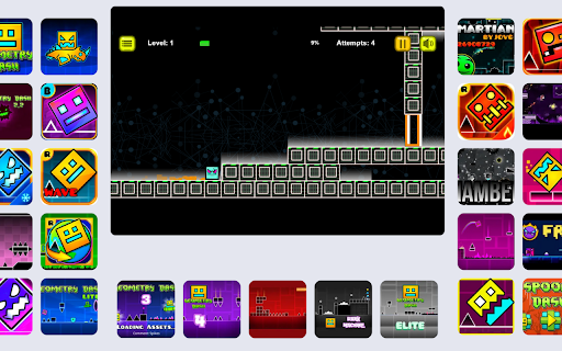 Geometry Dash 2 from Chrome web store to be run with OffiDocs Chromium online Geometry Dash 2 from Chrome web store to be run with OffiDocs Chromium online
