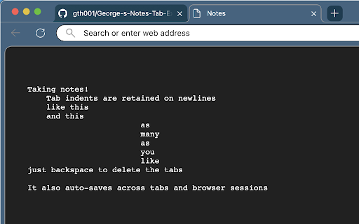 Georges Notes Tab from Chrome web store to be run with OffiDocs Chromium online Georges Notes Tab from Chrome web store to be run with OffiDocs Chromium online
