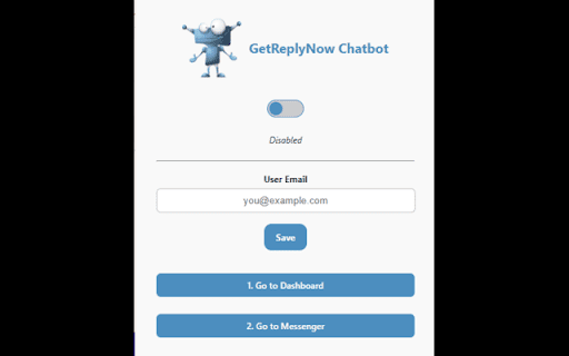 GetReplyNow – AI Automation for Facebook Marketplace from Chrome web store to be run with OffiDocs Chromium online GetReplyNow – AI Automation for Facebook Marketplace from Chrome web store to be run with OffiDocs Chromium online
