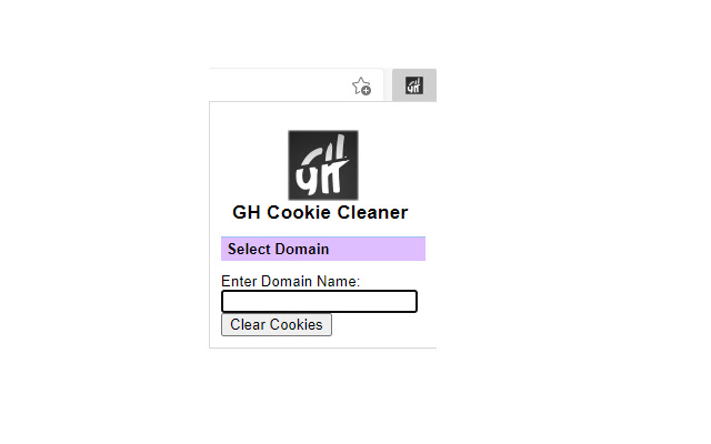 GH Cookie Clearer from Chrome web store to be run with OffiDocs Chromium online GH Cookie Clearer from Chrome web store to be run with OffiDocs Chromium online