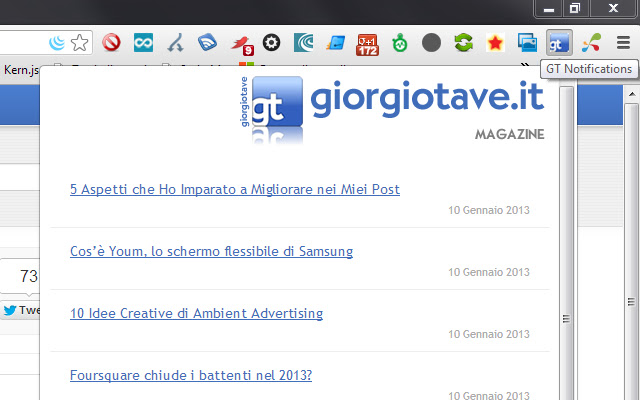 Giorgiotave.it Notifications from Chrome web store to be run with OffiDocs Chromium online Giorgiotave.it Notifications from Chrome web store to be run with OffiDocs Chromium online