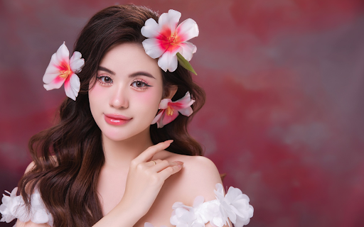 Girl and pink skin from Chrome web store to be run with OffiDocs Chromium online Girl and pink skin from Chrome web store to be run with OffiDocs Chromium online