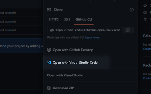 GitHub open in VS Code from Chrome web store to be run with OffiDocs Chromium online GitHub open in VS Code from Chrome web store to be run with OffiDocs Chromium online