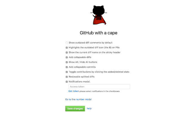 GitHub with a cape from Chrome web store to be run with OffiDocs Chromium online GitHub with a cape from Chrome web store to be run with OffiDocs Chromium online