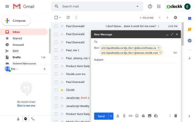 Gmail Auto BCC from Chrome web store to be run with OffiDocs Chromium online Gmail Auto BCC from Chrome web store to be run with OffiDocs Chromium online