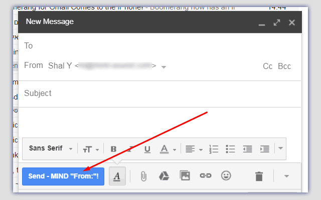 Gmail "From:" Enforcer from Chrome web store to be run with OffiDocs Chromium online Gmail "From:" Enforcer from Chrome web store to be run with OffiDocs Chromium online