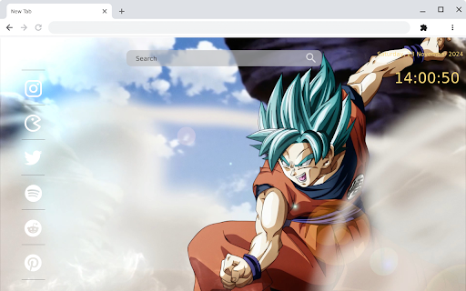 Goku Super Saiyan blue live wallpaper from Chrome web store to be run with OffiDocs Chromium online Goku Super Saiyan blue live wallpaper from Chrome web store to be run with OffiDocs Chromium online