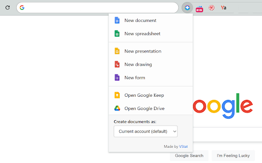 Google Docs Create by VStat from Chrome web store to be run with OffiDocs Chromium online Google Docs Create by VStat from Chrome web store to be run with OffiDocs Chromium online
