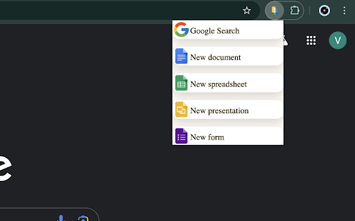 Google Docs Quick Create from Chrome web store to be run with OffiDocs Chromium online Google Docs Quick Create from Chrome web store to be run with OffiDocs Chromium online