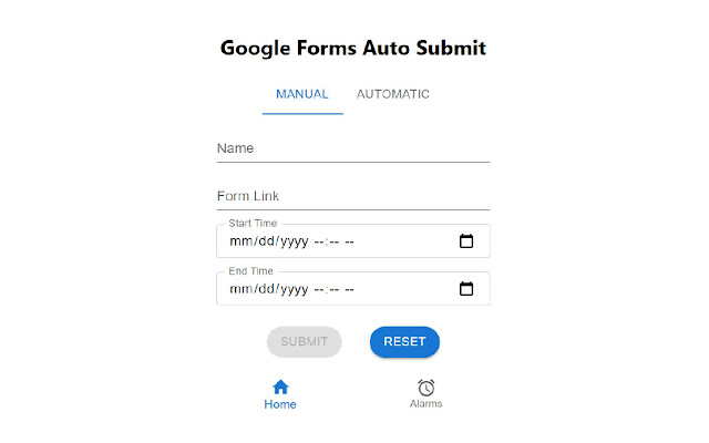 Google Forms Autosubmit from Chrome web store to be run with OffiDocs Chromium online Google Forms Autosubmit from Chrome web store to be run with OffiDocs Chromium online