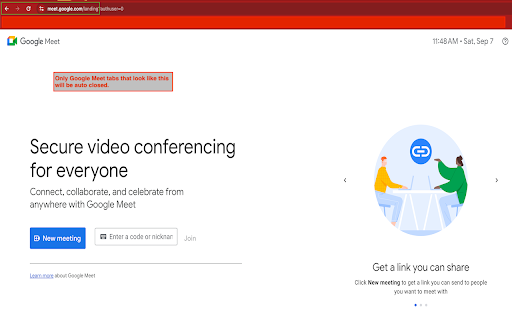 Google Meet Tab Manager from Chrome web store to be run with OffiDocs Chromium online Google Meet Tab Manager from Chrome web store to be run with OffiDocs Chromium online