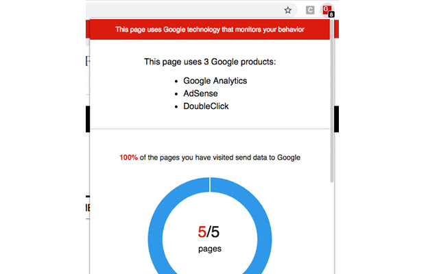 Google Surveillance Detector from Chrome web store to be run with OffiDocs Chromium online Google Surveillance Detector from Chrome web store to be run with OffiDocs Chromium online