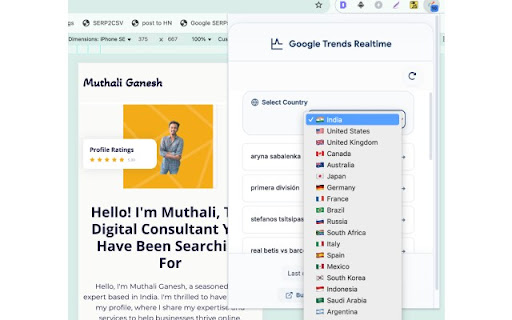 Google Trends Realtime Notifier from Chrome web store to be run with OffiDocs Chromium online Google Trends Realtime Notifier from Chrome web store to be run with OffiDocs Chromium online
