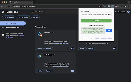 GoTailwind from Chrome web store to be run with OffiDocs Chromium online GoTailwind from Chrome web store to be run with OffiDocs Chromium online