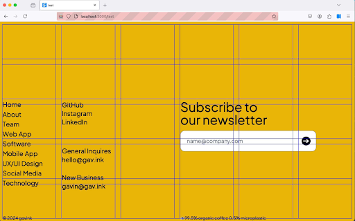 Gridt A highly customizable CSS Grid overlay for web developers from Chrome web store to be run with OffiDocs Chromium online Gridt A highly customizable CSS Grid overlay for web developers from Chrome web store to be run with OffiDocs Chromium online