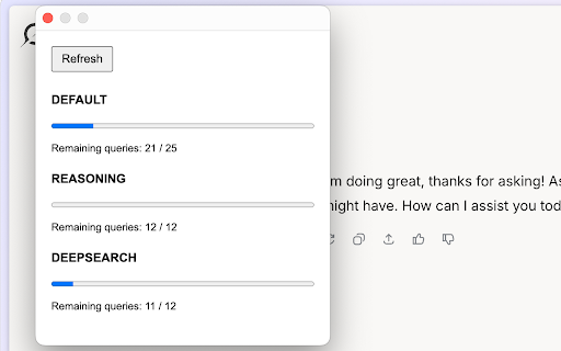 Grok Rate Limit Checker from Chrome web store to be run with OffiDocs Chromium online Grok Rate Limit Checker from Chrome web store to be run with OffiDocs Chromium online