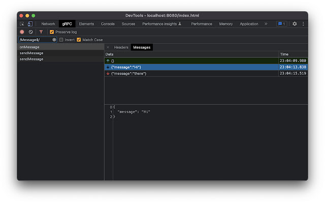 gRPC devtools from Chrome web store to be run with OffiDocs Chromium online gRPC devtools from Chrome web store to be run with OffiDocs Chromium online