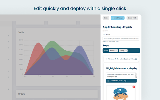GuideSail Builder from Chrome web store to be run with OffiDocs Chromium online GuideSail Builder from Chrome web store to be run with OffiDocs Chromium online