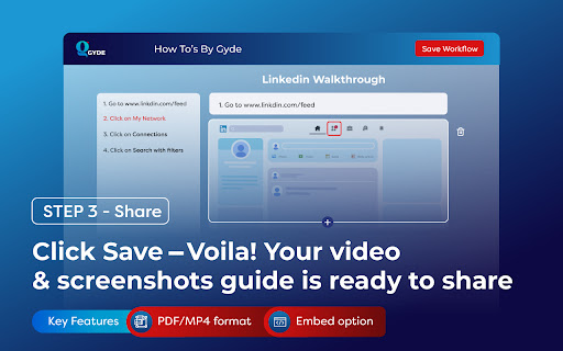 Gyde: AI Documentation in Video Screenshots from Chrome web store to be run with OffiDocs Chromium online Gyde: AI Documentation in Video Screenshots from Chrome web store to be run with OffiDocs Chromium online