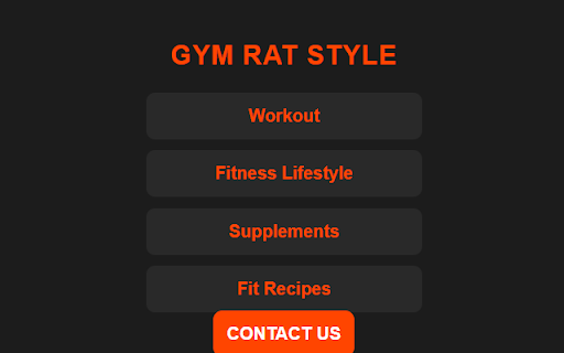 GYM RAT STYLE from Chrome web store to be run with OffiDocs Chromium online GYM RAT STYLE from Chrome web store to be run with OffiDocs Chromium online