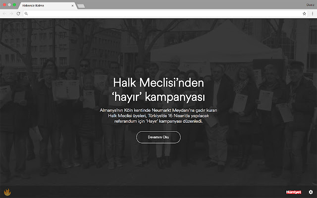 Habersiz Kalma from Chrome web store to be run with OffiDocs Chromium online Habersiz Kalma from Chrome web store to be run with OffiDocs Chromium online