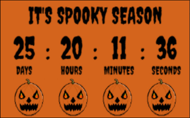 Halloween Countdown from Chrome web store to be run with OffiDocs Chromium online Halloween Countdown from Chrome web store to be run with OffiDocs Chromium online