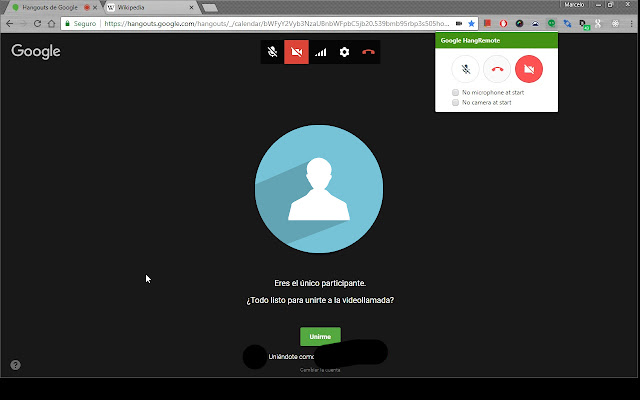 Hangremote from Chrome web store to be run with OffiDocs Chromium online Hangremote from Chrome web store to be run with OffiDocs Chromium online