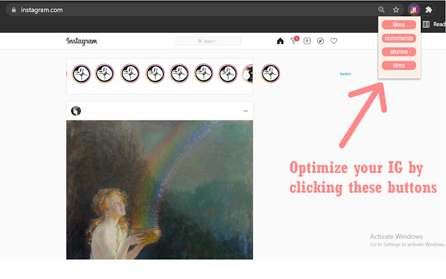 HealthyInstagram from Chrome web store to be run with OffiDocs Chromium online HealthyInstagram from Chrome web store to be run with OffiDocs Chromium online