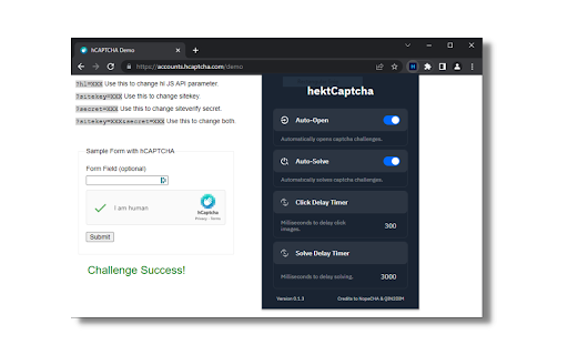 hektCaptcha: hCaptcha Solver from Chrome web store to be run with OffiDocs Chromium online hektCaptcha: hCaptcha Solver from Chrome web store to be run with OffiDocs Chromium online