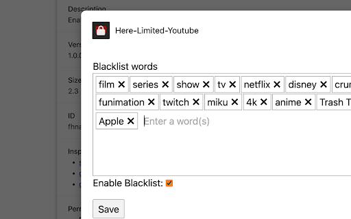 Here Limited Youtube from Chrome web store to be run with OffiDocs Chromium online Here Limited Youtube from Chrome web store to be run with OffiDocs Chromium online