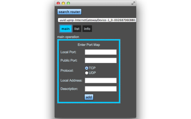 HetimaPortMap from Chrome web store to be run with OffiDocs Chromium online HetimaPortMap from Chrome web store to be run with OffiDocs Chromium online