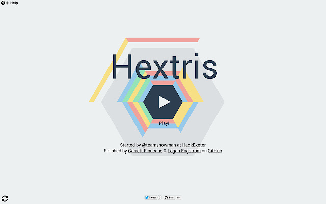 Hextris from Chrome web store to be run with OffiDocs Chromium online Hextris from Chrome web store to be run with OffiDocs Chromium online