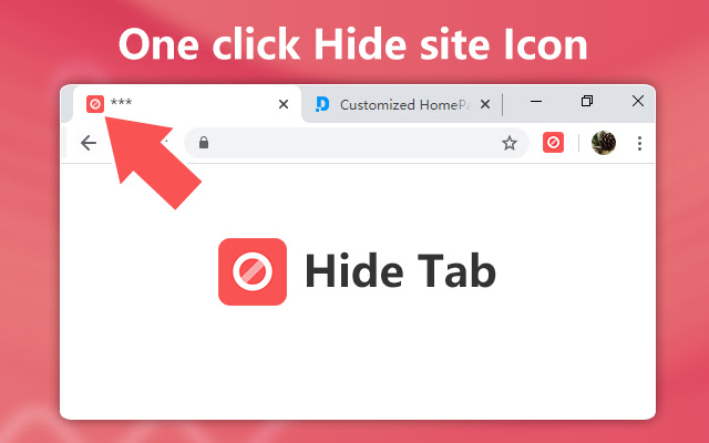Hide Tab from Chrome web store to be run with OffiDocs Chromium online Hide Tab from Chrome web store to be run with OffiDocs Chromium online