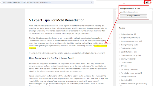 Highlight and Scroll to Link from Chrome web store to be run with OffiDocs Chromium online Highlight and Scroll to Link from Chrome web store to be run with OffiDocs Chromium online