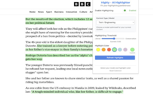 Highly AI Highlighter for productivity from Chrome web store to be run with OffiDocs Chromium online Highly AI Highlighter for productivity from Chrome web store to be run with OffiDocs Chromium online