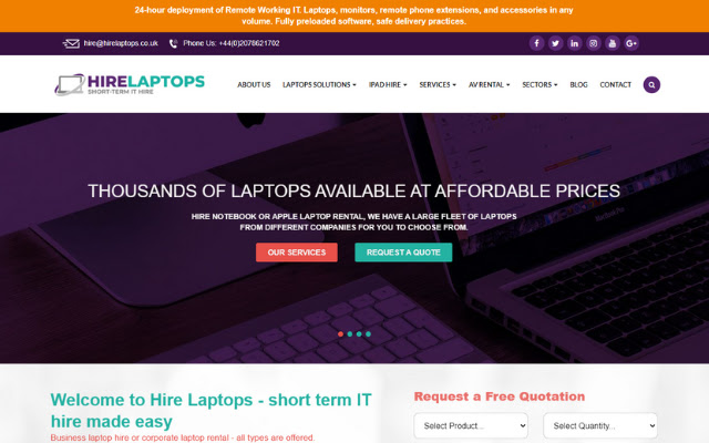 Hire Laptops UK from Chrome web store to be run with OffiDocs Chromium online Hire Laptops UK from Chrome web store to be run with OffiDocs Chromium online