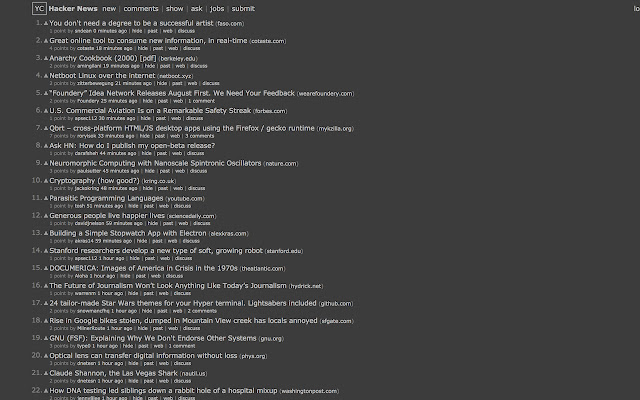 HN After Dark from Chrome web store to be run with OffiDocs Chromium online HN After Dark from Chrome web store to be run with OffiDocs Chromium online