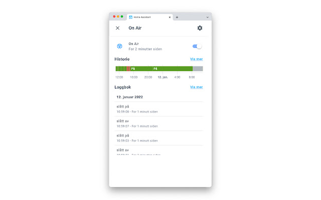 Home Assistant Mute Switch from Chrome web store to be run with OffiDocs Chromium online Home Assistant Mute Switch from Chrome web store to be run with OffiDocs Chromium online