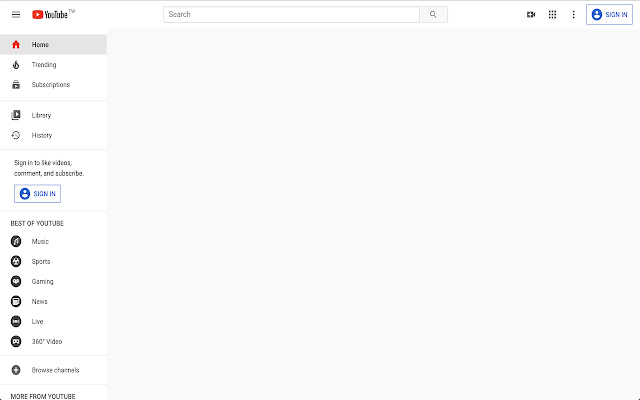 Homepage Eradicator for YouTube from Chrome web store to be run with OffiDocs Chromium online Homepage Eradicator for YouTube from Chrome web store to be run with OffiDocs Chromium online