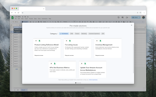 Hopted: Amazon, E commerce Connector for Google Sheets from Chrome web store to be run with OffiDocs Chromium online Hopted: Amazon, E commerce Connector for Google Sheets from Chrome web store to be run with OffiDocs Chromium online