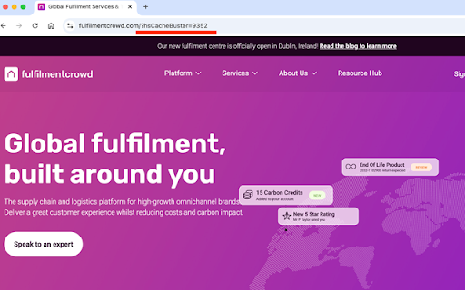 HubSpot Cache Buster Shortcut from Chrome web store to be run with OffiDocs Chromium online HubSpot Cache Buster Shortcut from Chrome web store to be run with OffiDocs Chromium online