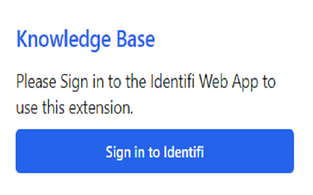 Identifi KB from Chrome web store to be run with OffiDocs Chromium online Identifi KB from Chrome web store to be run with OffiDocs Chromium online
