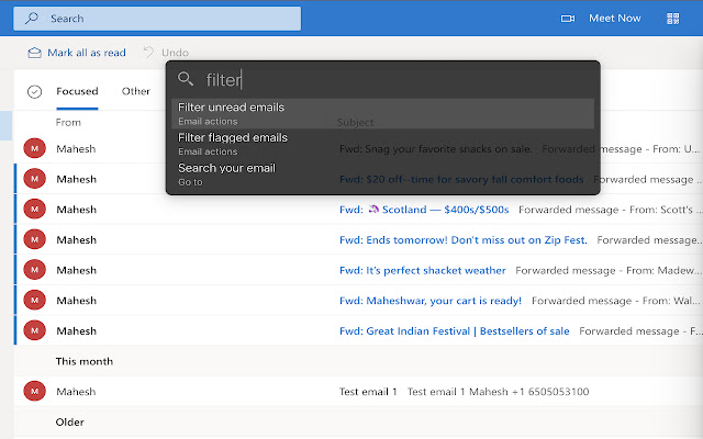 Inbox Spotlight for Outlook 365 from Chrome web store to be run with OffiDocs Chromium online Inbox Spotlight for Outlook 365 from Chrome web store to be run with OffiDocs Chromium online