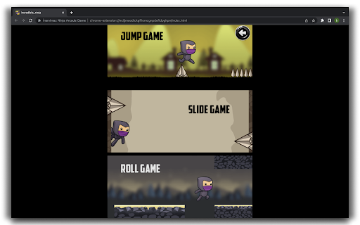 Incredible Ninja Game HTML5 Game from Chrome web store to be run with OffiDocs Chromium online Incredible Ninja Game HTML5 Game from Chrome web store to be run with OffiDocs Chromium online