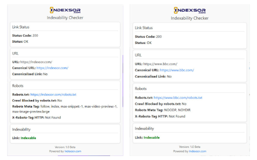 Indexsor Indexability Checker from Chrome web store to be run with OffiDocs Chromium online Indexsor Indexability Checker from Chrome web store to be run with OffiDocs Chromium online