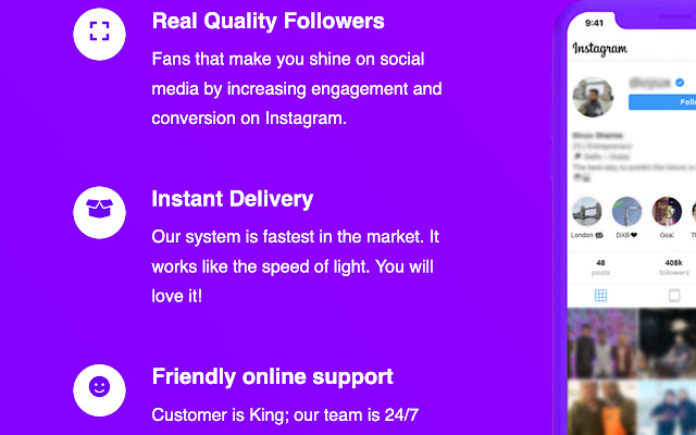 Instagram followers and Likes Free from Chrome web store to be run with OffiDocs Chromium online Instagram followers and Likes Free from Chrome web store to be run with OffiDocs Chromium online