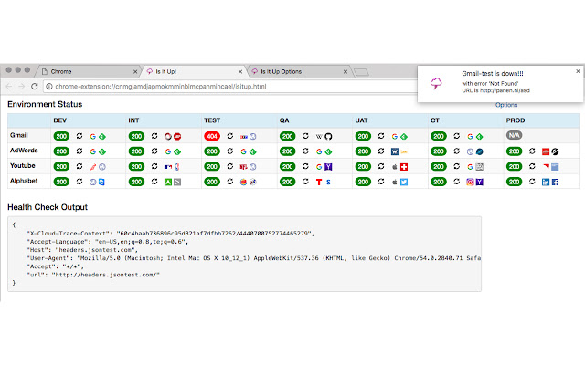Is It Up from Chrome web store to be run with OffiDocs Chromium online Is It Up from Chrome web store to be run with OffiDocs Chromium online