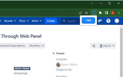 Jira Issue Copy Helper from Chrome web store to be run with OffiDocs Chromium online Jira Issue Copy Helper from Chrome web store to be run with OffiDocs Chromium online