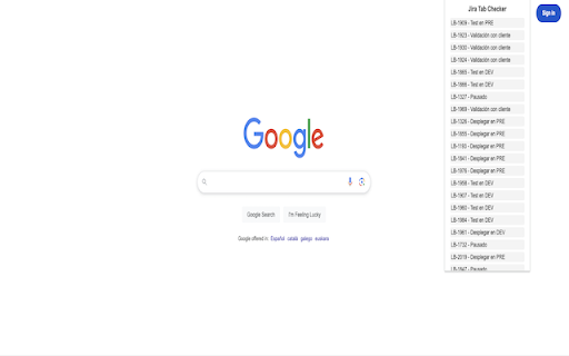 Jira Tab Checker from Chrome web store to be run with OffiDocs Chromium online Jira Tab Checker from Chrome web store to be run with OffiDocs Chromium online